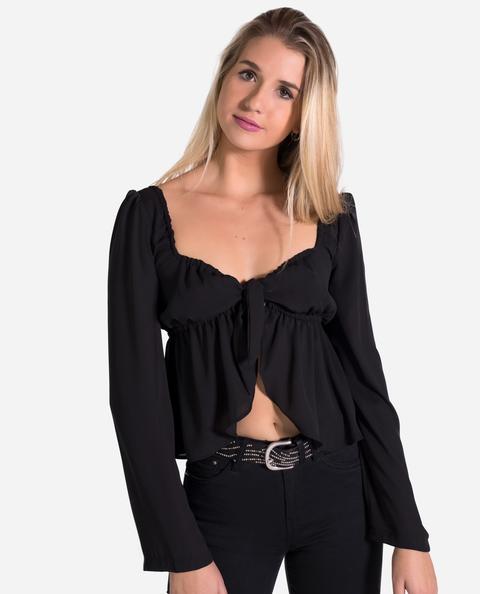 Blusa Madonna · Negro