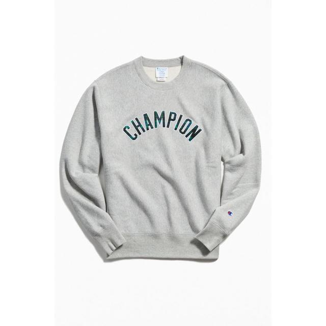 champion uo exclusive plaid reverse weave hoodie sweatshirt