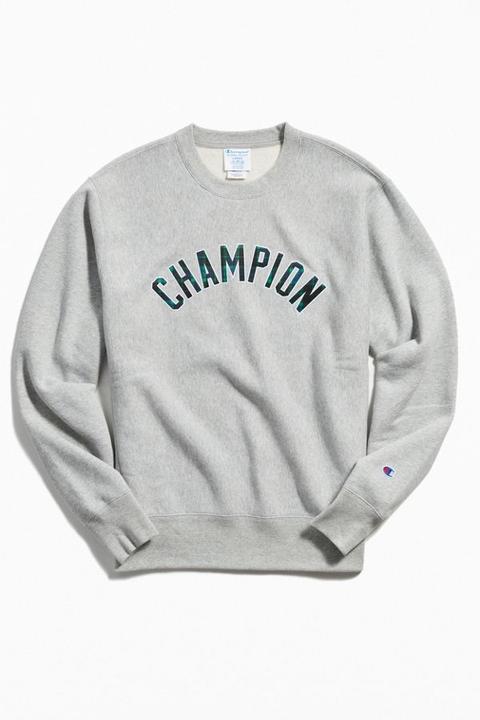 plaid champion sweatshirt