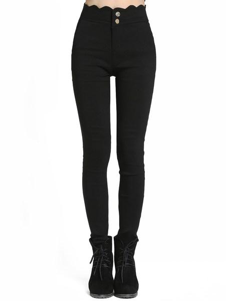 Pantalón Skinny Casual -negro