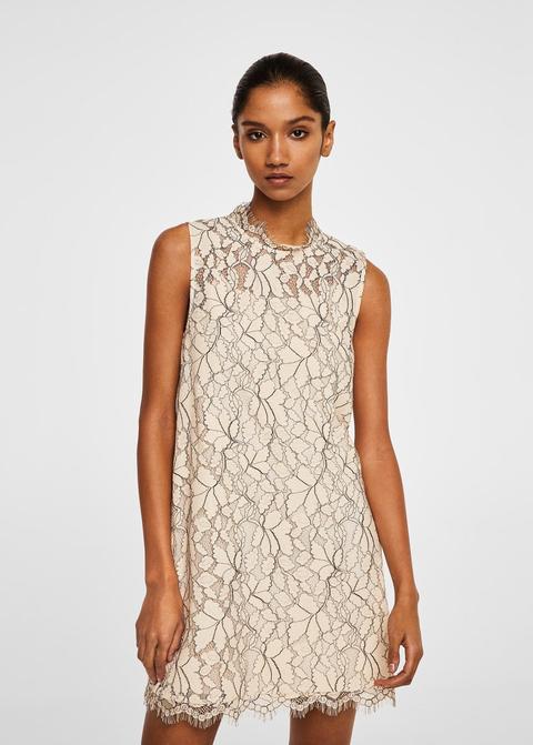 Vestido Encaje Floral