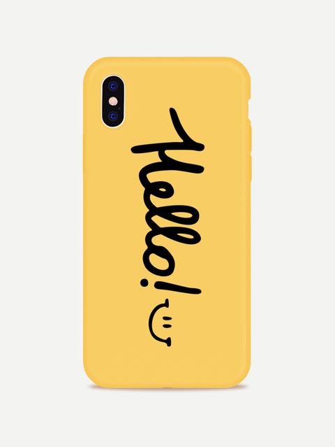 Letter Print Iphone Case
