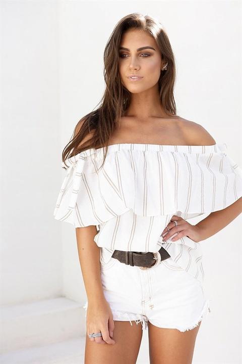 Paloma Frill Top