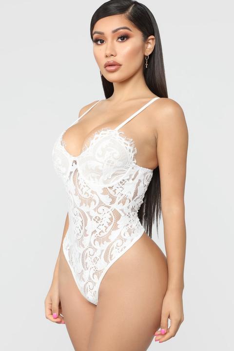 white and nude bodysuit