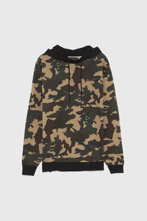 sudadera vans camuflaje