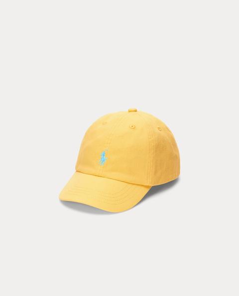 Polo Ralph Lauren - Gorra Infantil Amarillo Pony Pequeño