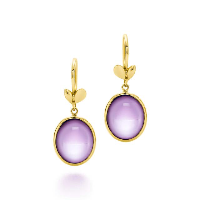 tiffany purple earrings