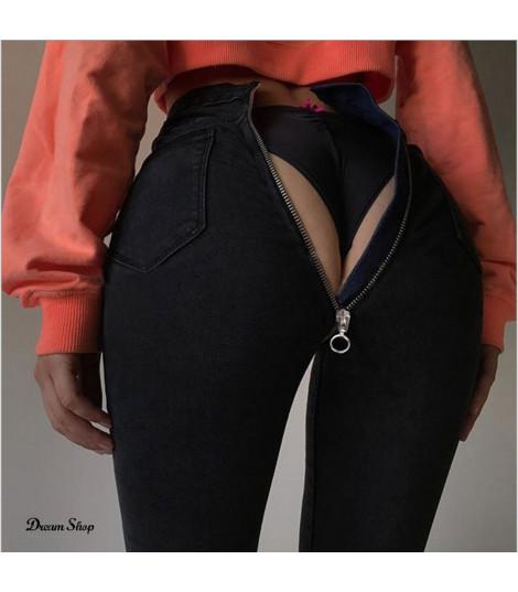 Jeans Stretch Back Zipper