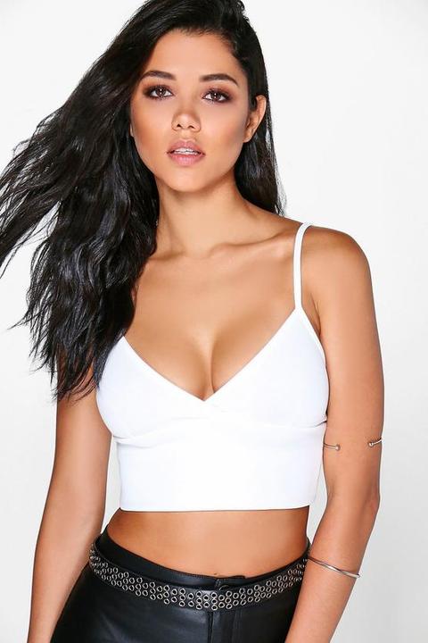 Scuba Plunge Cross Bralet