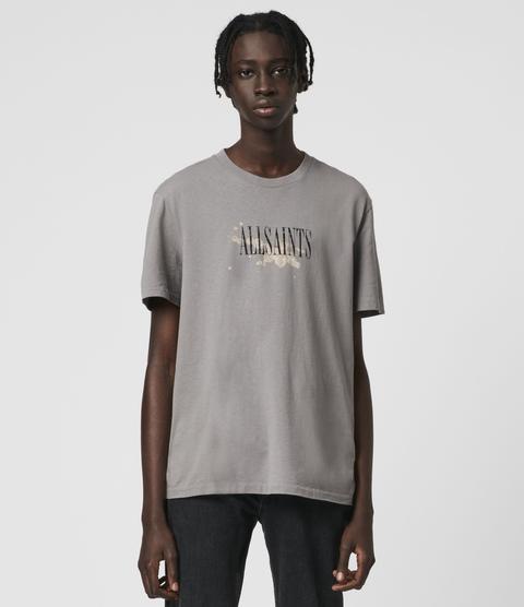 Allsaints Bleach Splash Crew T-shirt