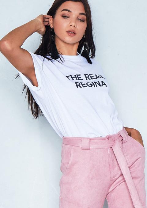 Lillian White The Real Regina Slogan T Shirt