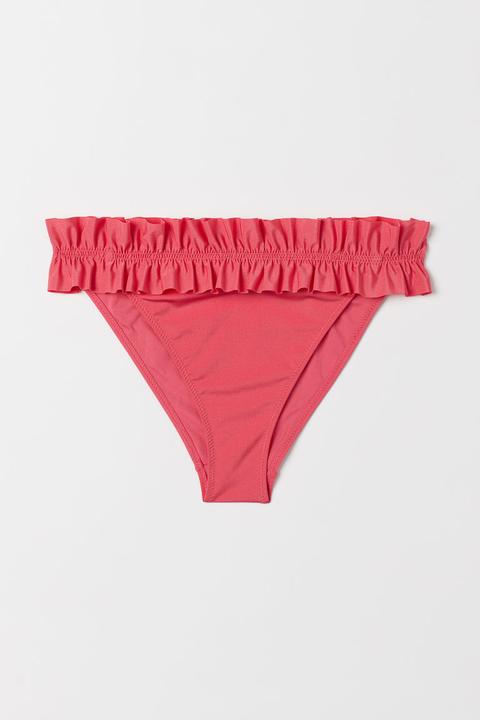 Braga De Bikini Con Tiras - Rosa