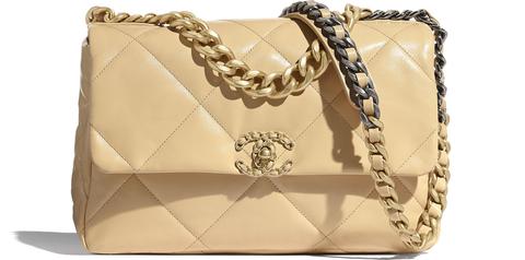 Bolso Grande Con Solapa Chanel 19