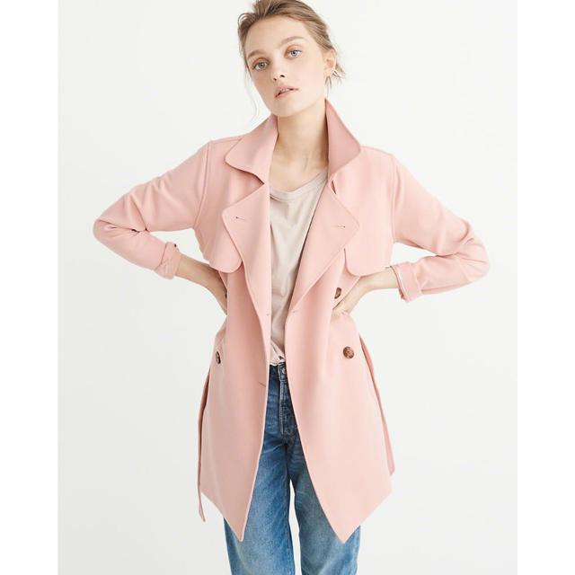 abercrombie and fitch trench coat