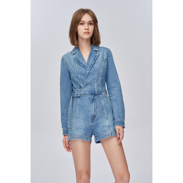 Salopette Jeans Corta A Portafoglio - Hudson Jumpsuit from Miss Sixty on 21  Buttons