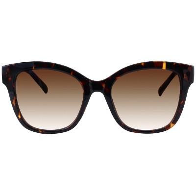 Women's Square Tort Sunglasses - A New Day Brown