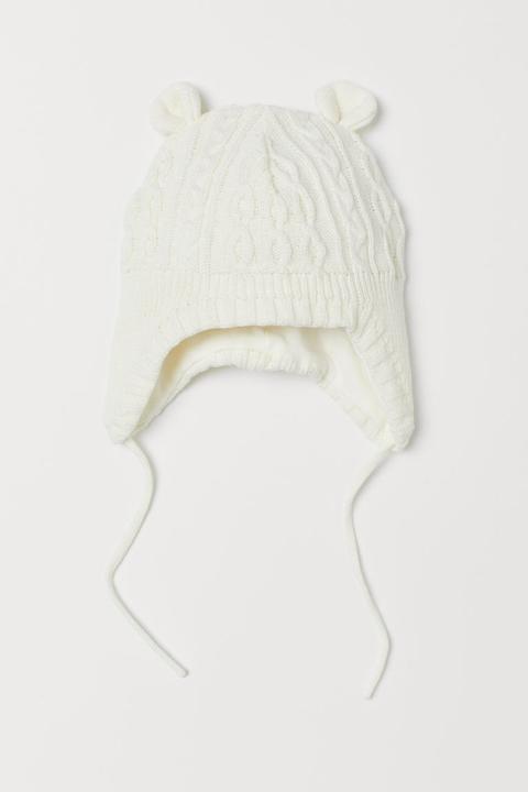 Gorro De Algodón - Blanco