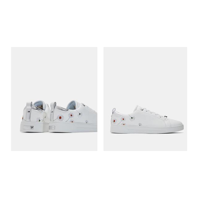 Chalene Embroidered Tennis Trainers 