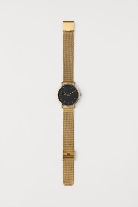 H & M - Metal Watch - Gold