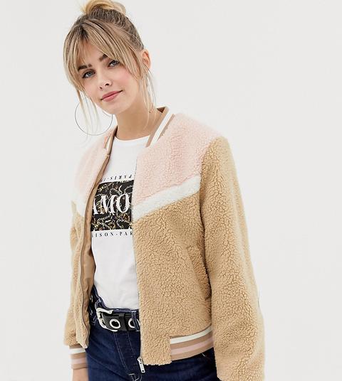 grey teddy bomber jacket