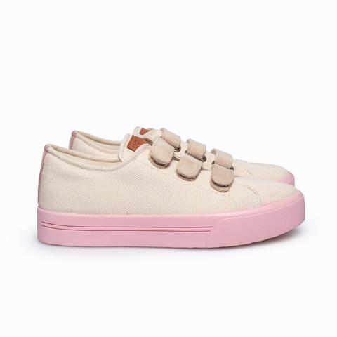 Origami Velcro Cream Pink