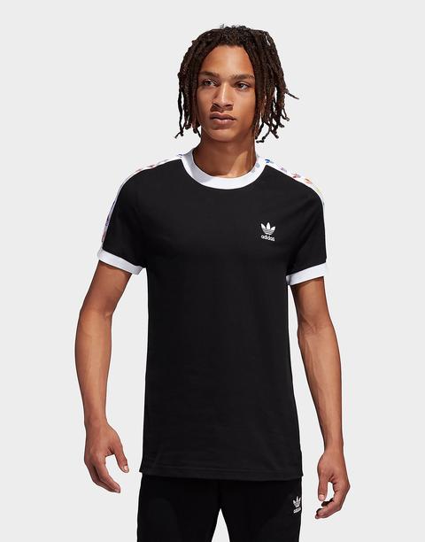 Dar Renacimiento Hundimiento Adidas Originals Pride Trefoil Tape T-shirt - Black - Mens de Jd Sports en  21 Buttons