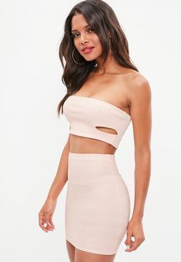 Top Palabra De Honor De Bandage En Nude
