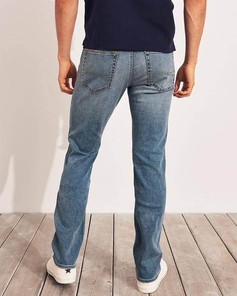 advanced stretch slim straight jeans