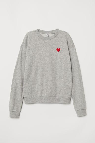 H & M - Felpa - Grigio