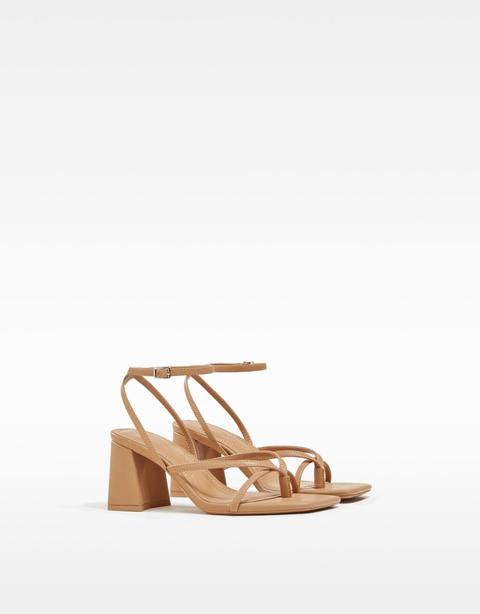 Strappy High-heel Sandals