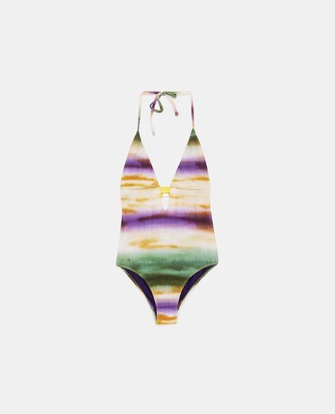 Bañador Estampado Tie Dye