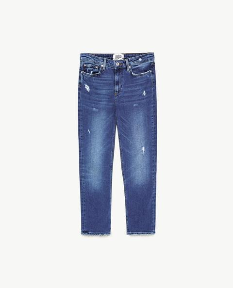 Jeans Mid-rise Slim