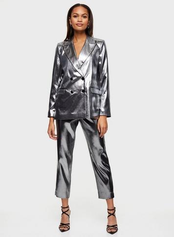 Metallic 2024 womens suit