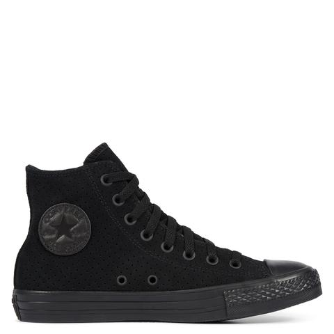 chuck taylor all star perforated suede high top