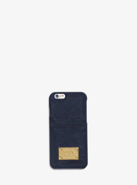 Funda De Teléfono Tipo Cartera De Piel Saffiano Para Iphone 6