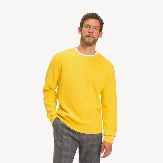 tommy hilfiger pullover yellow