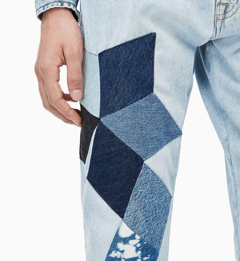 Ckj 056 Athletic Tapered Patchwork Jeans from Calvin Klein on 21 Buttons