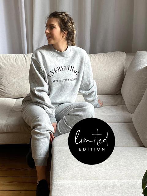 About You Limited Sweat-shirt 'kira' Gris Chiné