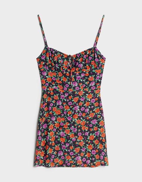 Vestido Flores Tirantes