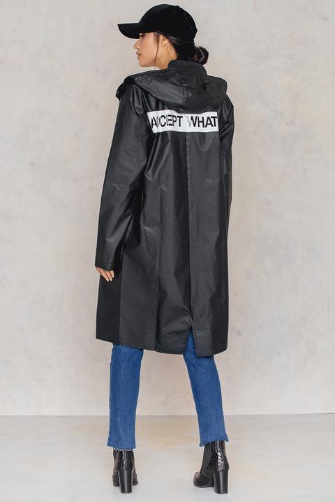 Back Print Raincoat