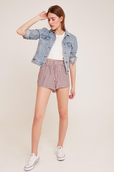 Shorts Con Tira Elástica