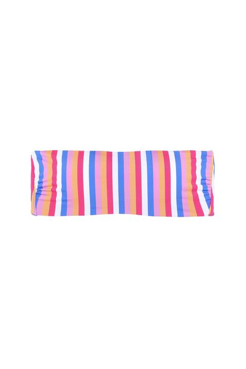 Bikini Fascia Imbottita Effetto Bandeau Rainbow