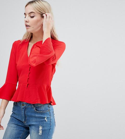 red blouse petite