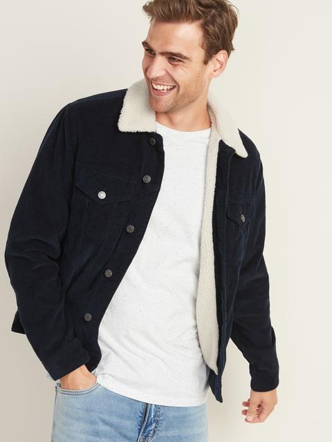 uo sherpa exterior trucker jacket