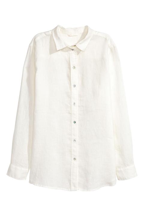 Leinenbluse