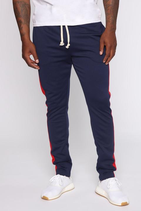 Retro V2 Track Pants - Navy/combo