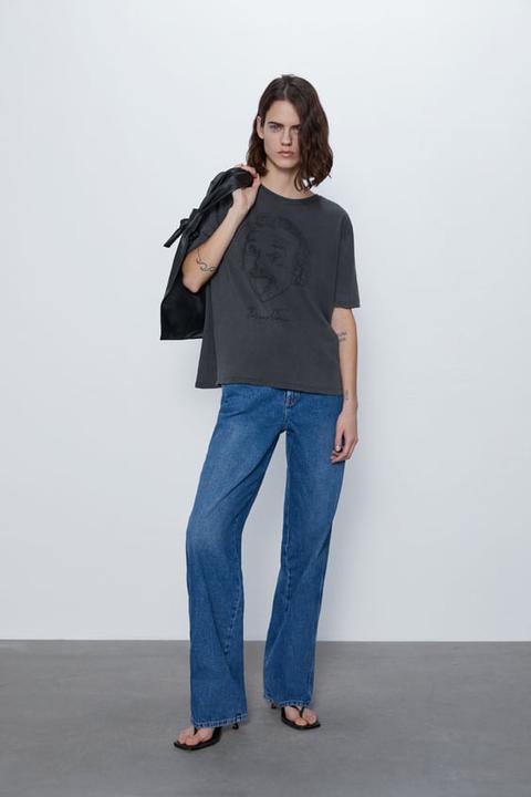 albert einstein t shirt zara