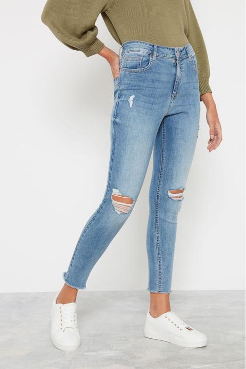 next skinny ripped jeans