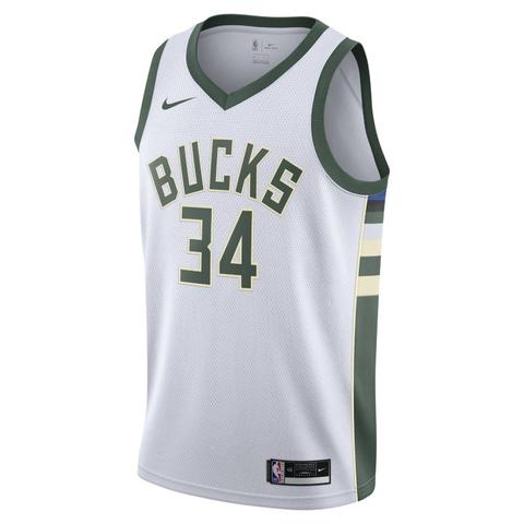 Giannis Antetokounmpo Bucks Association Edition 2020 Camiseta Nike Nba Swingman - Blanco