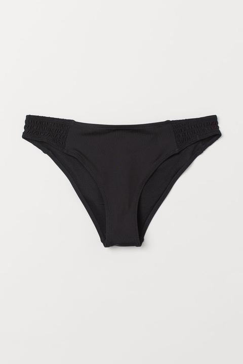 Braga De Bikini Cheeky - Negro